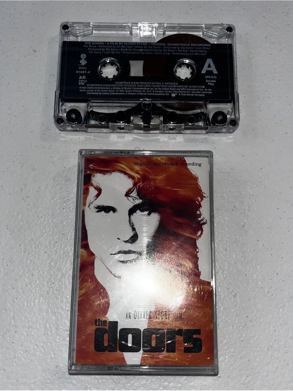 The DOORS Original Soundtrack Cassette - Jim Morrison - OLIVER STONE EUC